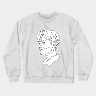 cha eun-woo Crewneck Sweatshirt